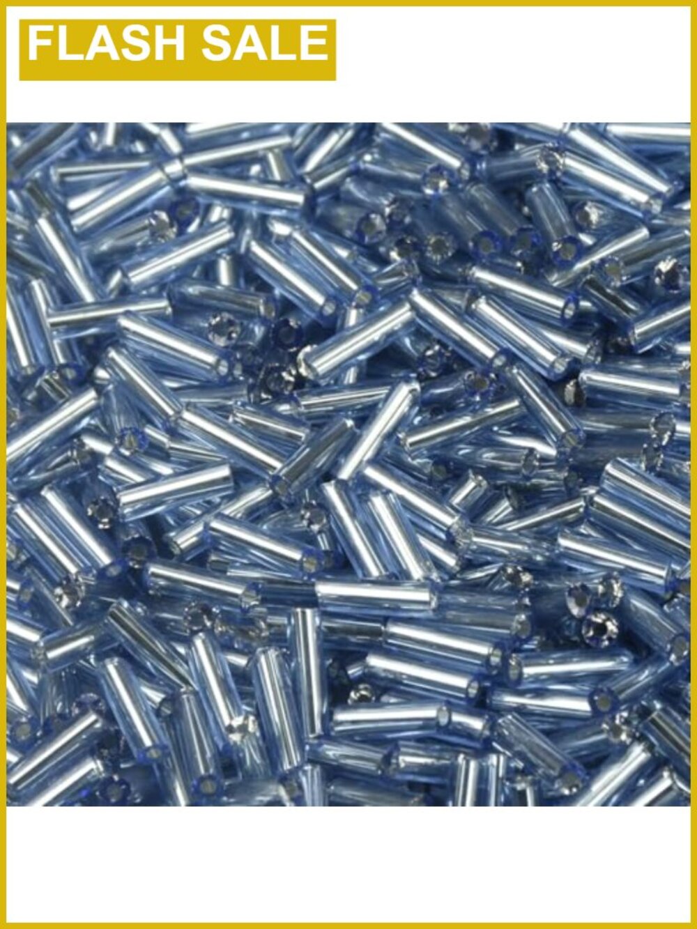 Glass Bugle Beads 1500 pcs 2x6 mm Mini Spacer Beads Jewelry Making Kit with Box